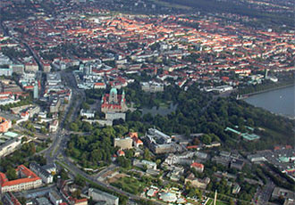 Panorama, Hannover von oben